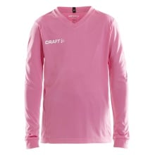 Craft Sport-Langarmshirt (Trikot) Squad Solid - hohe Elastizität, ergonomisches Design - pink Kinder