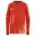 Craft Sport-Langarmshirt (Trikot) Squad Solid - hohe Elastizität, ergonomisches Design - orange Kinder