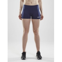Craft Sport-Tight Squad Hotpants (funktionell Material, enganliegend) kurz navyblau Damen