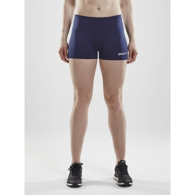 Craft Sport-Tight Squad Hotpants (funktionell Material, enganliegend) kurz navyblau Damen