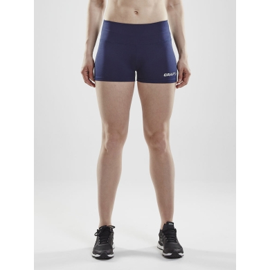Craft Sport-Tight Squad Hotpants (funktionell Material, enganliegend) kurz navyblau Damen
