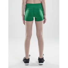 Craft Sport-Tight Squad Hotpants (funktionell Material, enganliegend) kurz grün Kinder