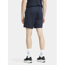 Craft Trainingshose Extend Shorts (100% rec. Polyester, ohne Seitentaschen) kurz navyblau Herren