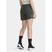 Craft Trainingshose Premier Shorts (rec. Polyester, ergonomisches Design) kurz dunkelgrau Damen