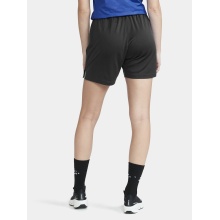 Craft Trainingshose Premier Shorts (rec. Polyester, ergonomisches Design) kurz schwarz Damen