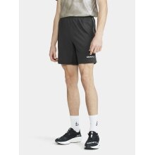 Craft Trainingshose Premier Shorts (rec. Polyester, ergonomisches Design) kurz dunkelgrau Herren