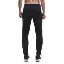 Craft Trainingshose Progress Pant (Seitentaschen mit Reissverschluss) lang schwarz/weiss Herren