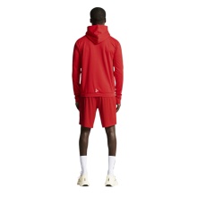 Craft Trainingsjacke Evolve 2.0 Brushed Hood (strapazierfähig, Feuchtigkeitstransport) rot Herren