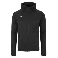Craft Trainingsjacke Evolve 2.0 Brushed Hood (strapazierfähig, Feuchtigkeitstransport) schwarz Herren