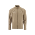 Craft Trainingsjacke Extend 2.0 Full Zip (moderner Look, sehr elastisches Material) beige Herren