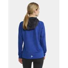 Craft Trainingsjacke Extend Full Zip (mit Reißverschlusstaschen, elastisches Material) kobaltblau Damen