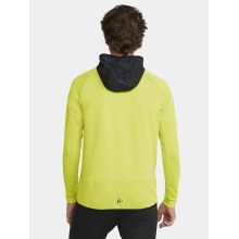Craft Trainingsjacke Extend Full Zip (mit Reißverschlusstaschen, elastisches Material) gelb Herren
