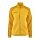 Craft Sport-Trainingsjacke Squad 2.0 Full Zip (mit Seitentaschen, elastisch Funktionsmaterial) gelb Damen