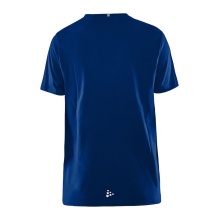 Craft Sport-Tshirt Community Mix (Baumwolle) kobaltblau Kinder
