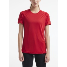Craft Sport-Shirt Core Unify (funktionelles Recyclingpolyester) rot Damen