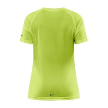 Craft Sport-Shirt Core Unify (funktionelles Recyclingpolyester) limegrün Damen