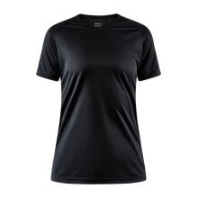 Craft Sport-Shirt Core Unify (funktionelles Recyclingpolyester) schwarz Damen
