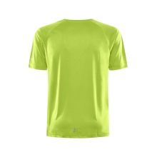 Craft Sport-Tshirt Core Unify (funktionelles Recyclingpolyester) limegrün Herren
