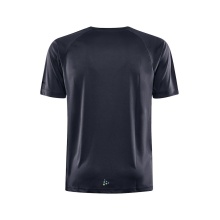 Craft Sport-Tshirt Core Unify (funktionelles Recyclingpolyester) dunkelgrau Herren