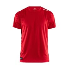 Craft Sport-Tshirt Coummunity Function (100% Polyester, schnelltrocknend) rot Herren