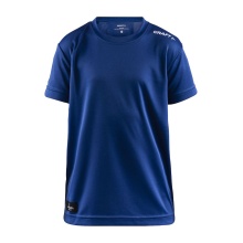 Craft Sport-Tshirt Coummunity Function (100% Polyester, schnelltrocknend) kobaltblau Kinder
