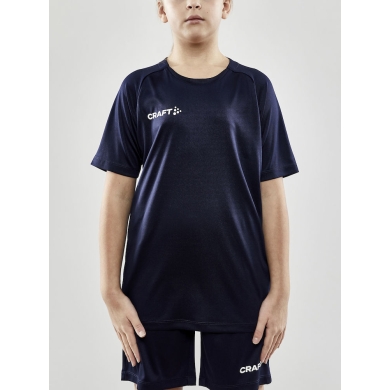 Craft Sport-Tshirt (Trikot) Evolve - leicht, funktionell - navyblau Kinder