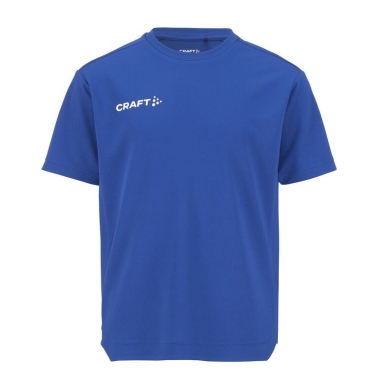 Craft Sport-Tshirt Evolve 2.0 Structured Jersey (strapazierfähig, leicht) kobaltblau Kinder