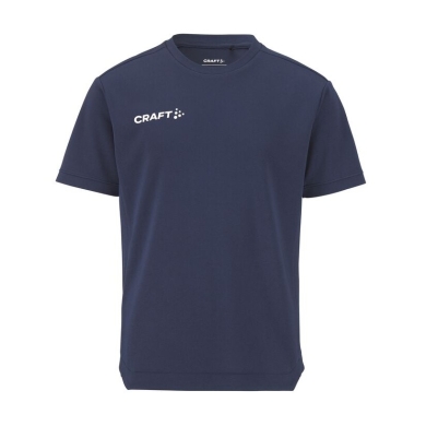 Craft Sport-Tshirt Evolve 2.0 Structured Jersey (strapazierfähig, leicht) navyblau Kinder