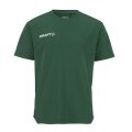 Craft Sport-Tshirt Evolve 2.0 Structured Jersey (strapazierfähig, leicht) dunkelgrün Kinder