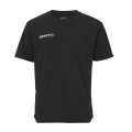 Craft Sport-Tshirt Evolve 2.0 Structured Jersey (strapazierfähig, leicht) schwarz Kinder