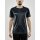 Craft Sport-Tshirt Evolve Referee (rec. Polyester, Mesh-Einsätze) schwarz Herren