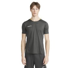 Craft Sport-Tshirt Extend Jersey (rec. Polyester, Mesh-Einsätze) asphaltgrau Herren