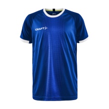 Craft Sport-Tshirt (Trikot) Progress 2.0 Graphic Jersey - leicht, funktionell und Stretchmaterial kobaltblau Kinder