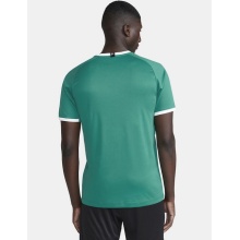 Craft Sport-Tshirt (Trikot) Progress 2.0 Graphic Jersey - leicht, funktionell und Stretchmaterial - grün/weiss Herren