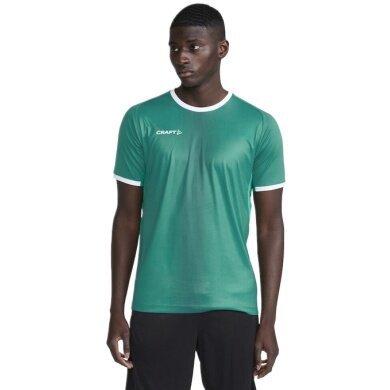 Craft Sport-Tshirt (Trikot) Progress 2.0 Graphic Jersey - leicht, funktionell und Stretchmaterial - grün/weiss Herren