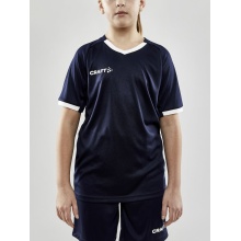 Craft Sport-Tshirt (Trikot) Progress 2.0 Solid Jersey - leicht, funktionell- navyblau Kinder