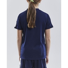 Craft Sport-Tshirt Progress Practise (100% Polyester) navyblau Kinder