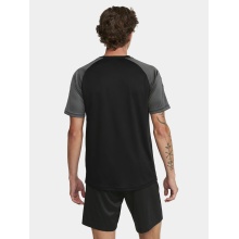 Craft Sport-Tshirt Squad 2.0 Contrast Jersey (hohe Elastizität, bequeme Passform) schwarz/grau Herren