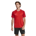 Craft Sport-Tshirt Squad 2.0 Contrast Jersey (hohe Elastizität, bequeme Passform) rot Herren