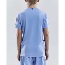 Craft Sport-Tshirt (Trikot) Squad Solid - lockere Schnitt, schnelltrocknend - hellblau Kinder