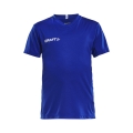 Craft Sport-Tshirt (Trikot) Squad Solid - lockere Schnitt, schnelltrocknend - kobaltblau Kinder