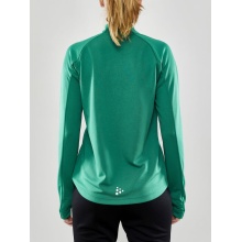 Craft Sport-Langarmshirt Evolve Halfzip - strapazierfähig, aus Stretchmaterial - grün Damen