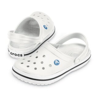 Crocs Crocband Clog weiss Sandale Herren/Damen