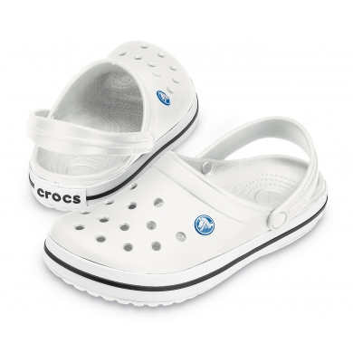 Crocs Crocband Clog weiss Sandale Herren/Damen