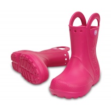 Crocs Handle It Rain Boot pink Gummistiefel Kinder
