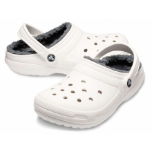 Crocs Sandale Classic Lined Clog (mit innenfutter) weiss - 1 Paar