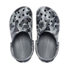Crocs Sandale Classic Printed Camo Clog grau - 1 Paar