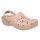 Crocs Sandale Classic Floral Cut Out Clog hellpink Damen