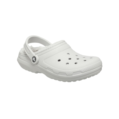 Crocs Sandale Classic Lined Clog (mit Innenfutter) beige/weiss - 1 Paar