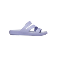 Crocs Sandale Getaway Strappy (leichtes, nahtlos, flexibel) violett Damen